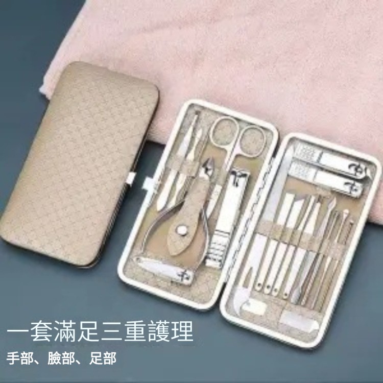【源頭廠家】【1套滿足耳手腳護理需求！耐用10年！手工精磨，耐磨耐老化】剪指甲刀套裝，全套指甲剪+修腳工具+掏耳朵神器