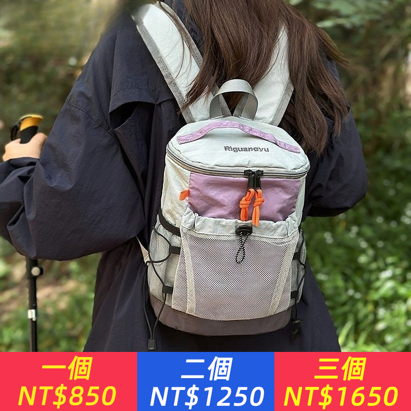 全新登山旅行書包防潑水戶外輕便背包健行運動雙肩包