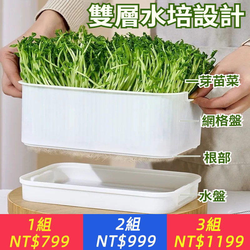 豆芽盆大號發豆芽神器食品級發芽盆豆芽機家用工具專用盆新款