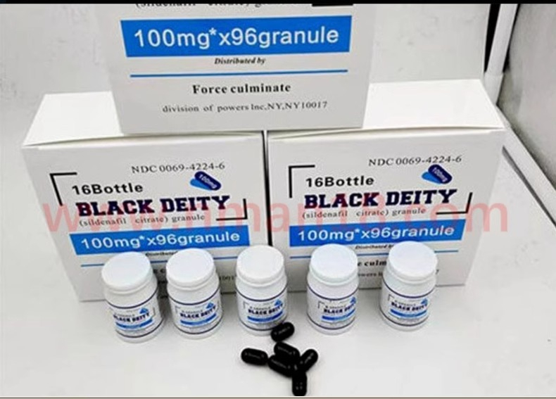 全網獨家發售【 1粒硬漢回歸！80歲也能征服少女，無副作用！】美國黑神BLACKDEITY男性速效原裝正品保健六粒裝正品